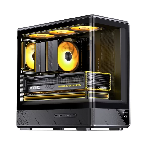 VỎ CASE PC JONSBO D200 (Black-White)