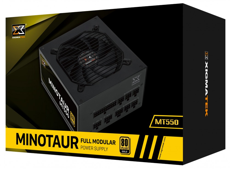 Xigmatek MINOTAUR MT550 80 Plus Gold - Full Modular