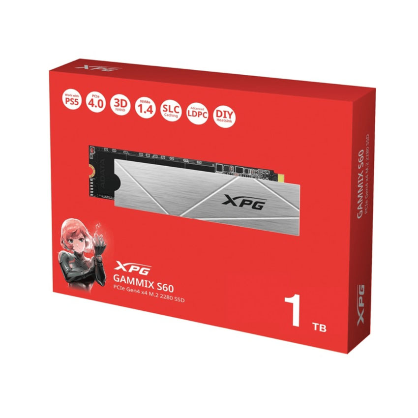 Ổ cứng SSD NVMe ADATA Gammix S60 Blade 1TB