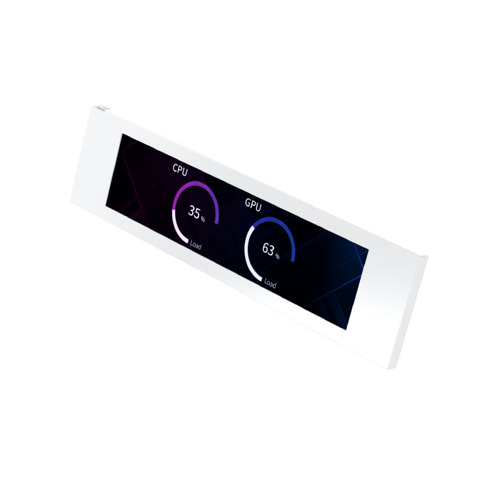 Màn hình phụ Xigmatek 9 inch LCD Screen Kit - White