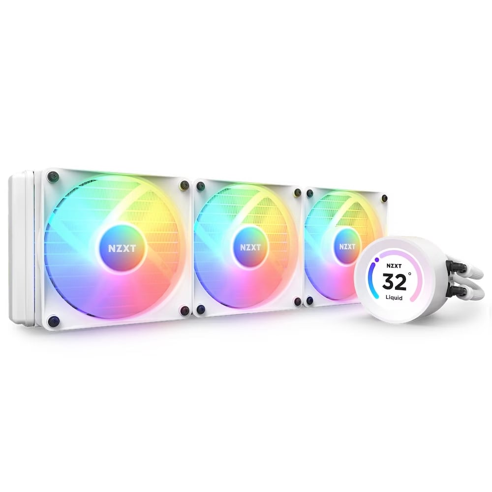 Tản Nhiệt Nước NZXT Kraken Elite 360 RGB White (RL-KR36E-W1)