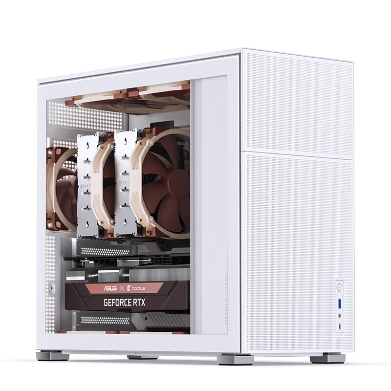 VỎ CASE JONSBO D41 MESH WHITE (MID TOWER | MÀU TRẮNG)