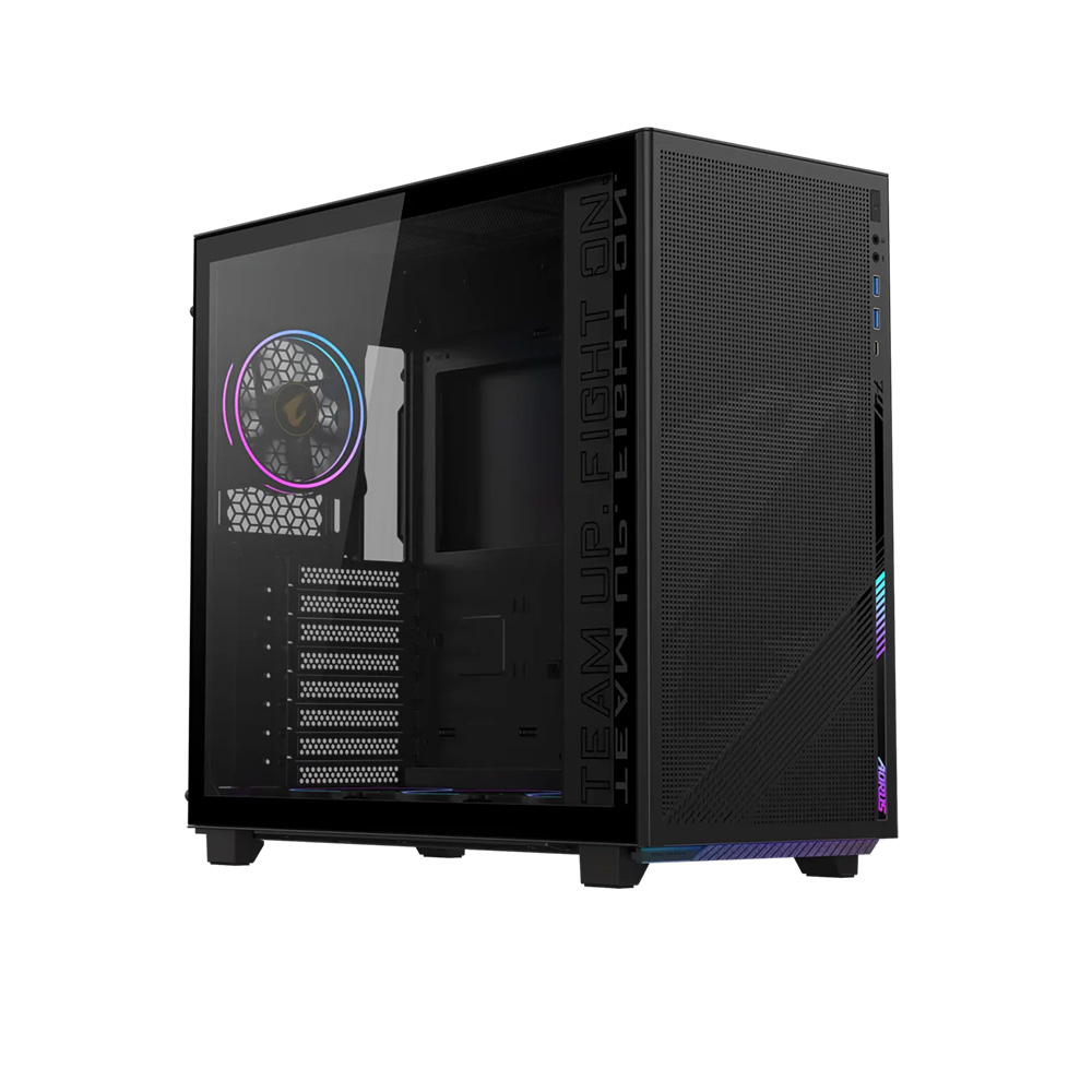 Vỏ case Gigabyte Aorus C400 Glass ( ATX, 4 Fan ARGB)