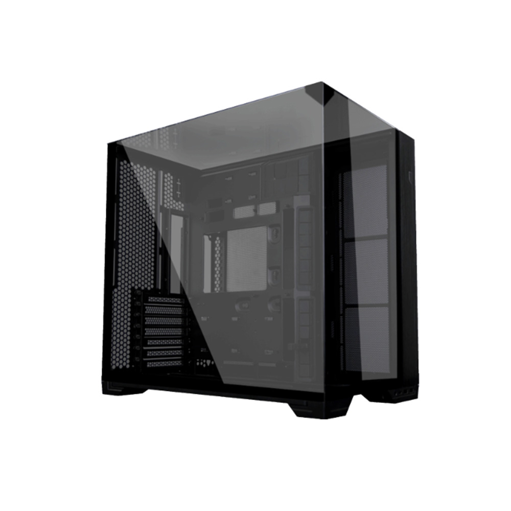 Vỏ Case LIAN O11 VISION Black compact BLACK (ATX, Màu Đen)