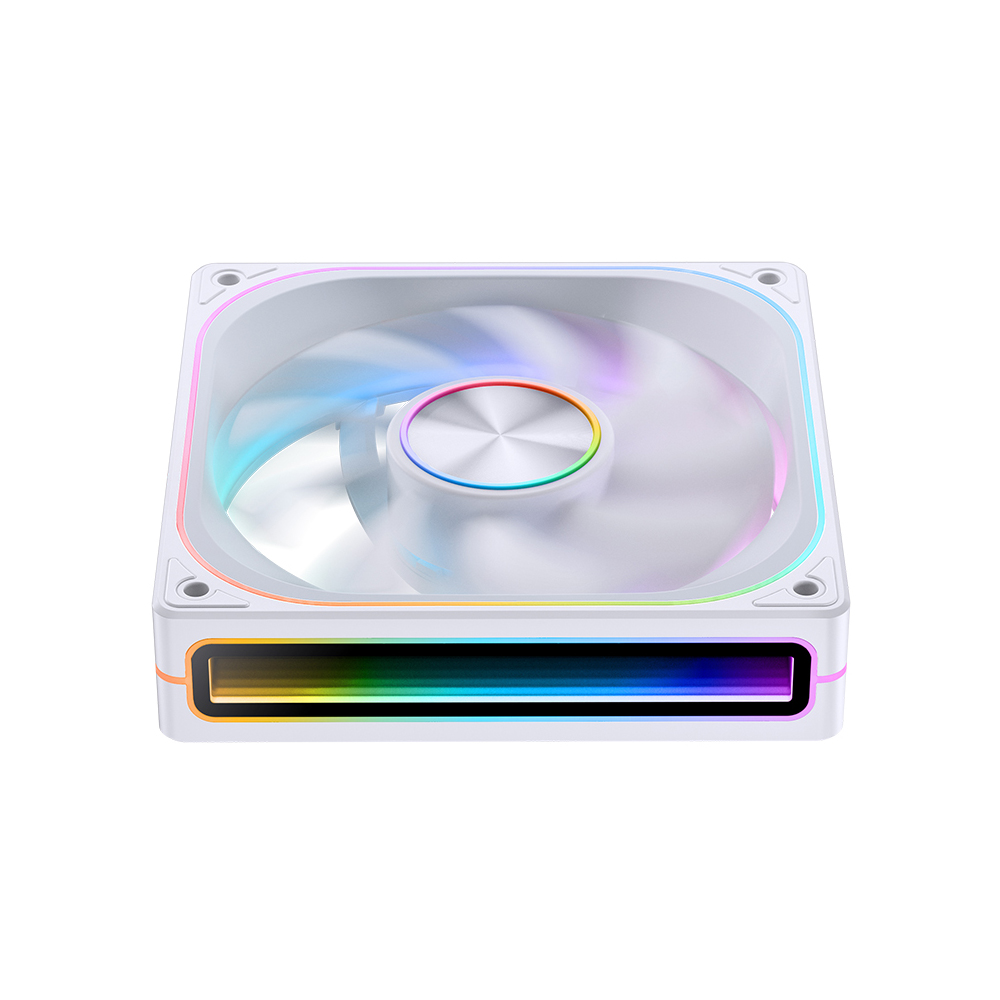 Fan Case JONSBO ZA-120W WHITE LED ARGB infinity