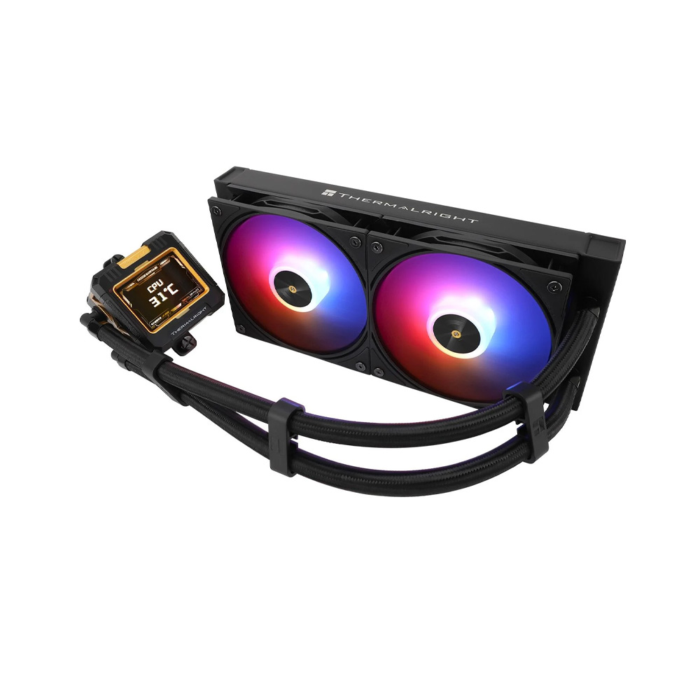 Bộ Tản Nhiệt Nước Thermalright FROZEN WARFRAME 240 BLACK ARGB (LCD 2.4inch)