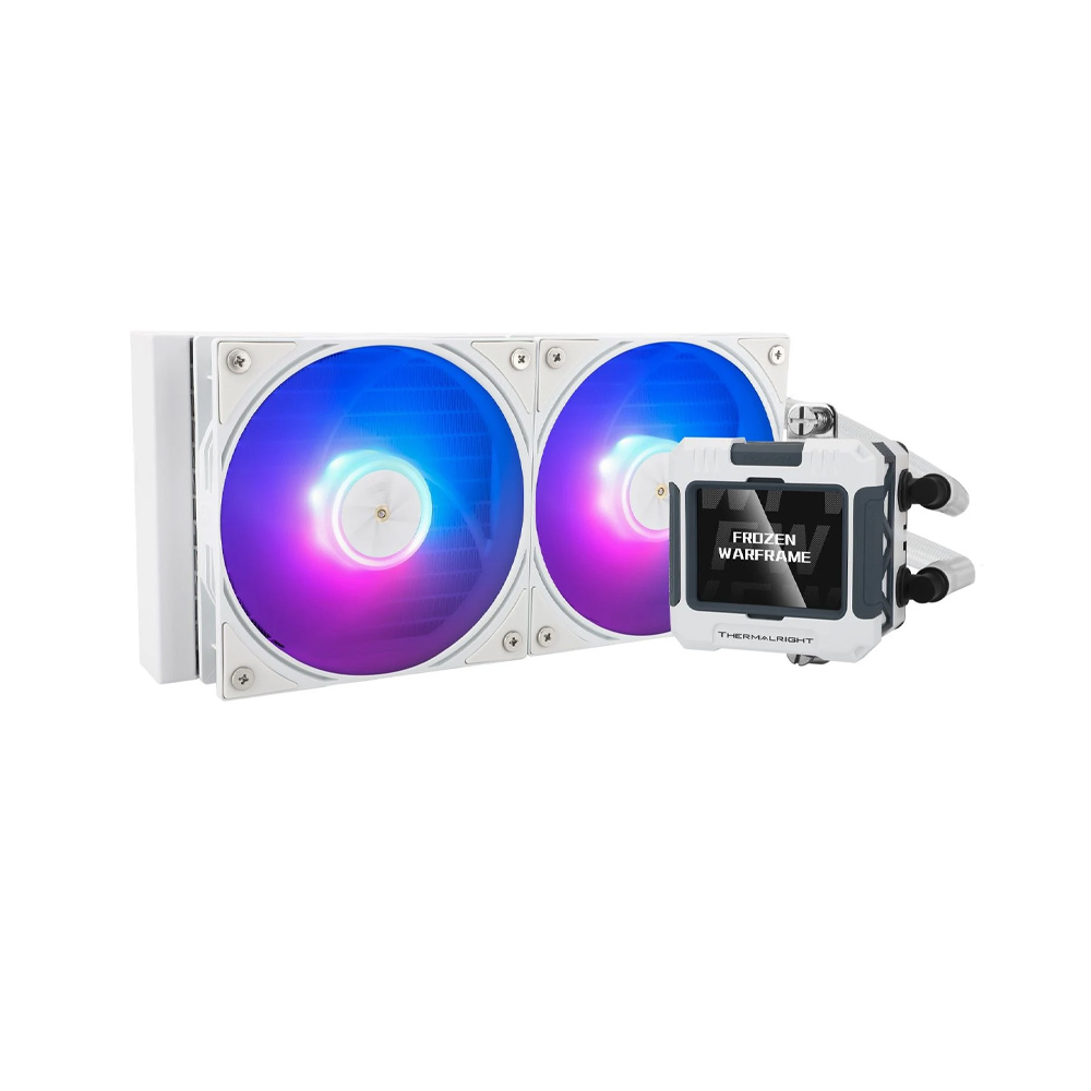Bộ Tản Nhiệt Nước Thermalright FROZEN WARFRAME 240 WHITE ARGB (LCD 2.4inch)