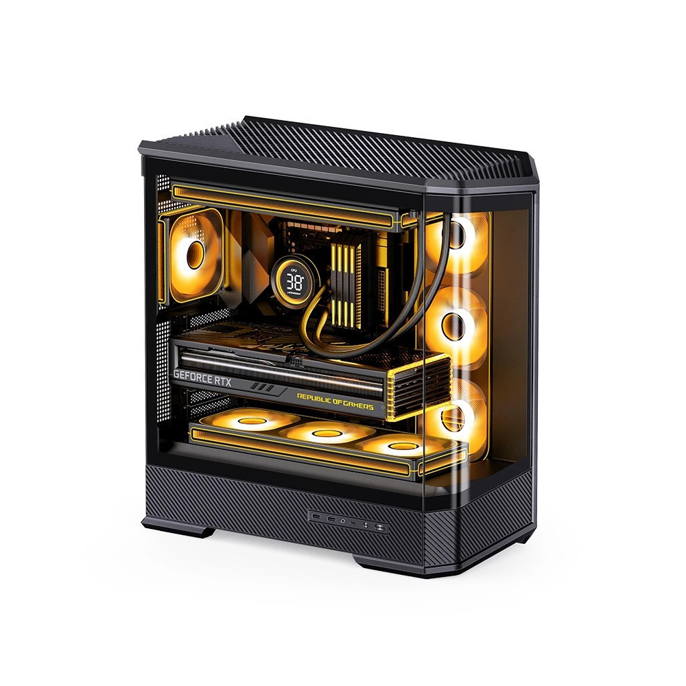 Vỏ case Jonsbo D400 Black (ATX)