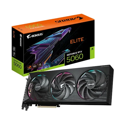 Card Màn Hình Gigabyte AORUS RTX 5060 ELITE 8GB