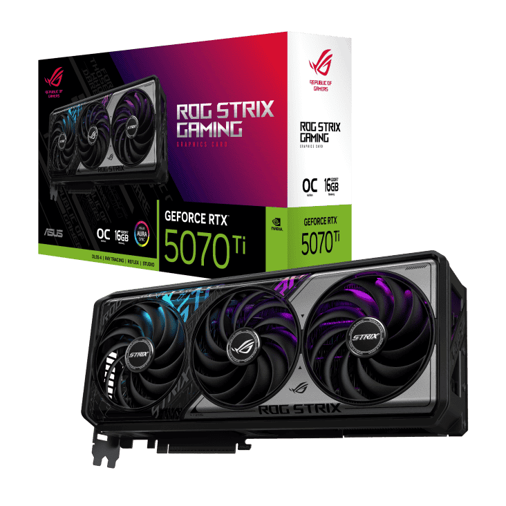 VGA Asus ROG Strix RTX 5070 Ti 16GB GDDR7 OC