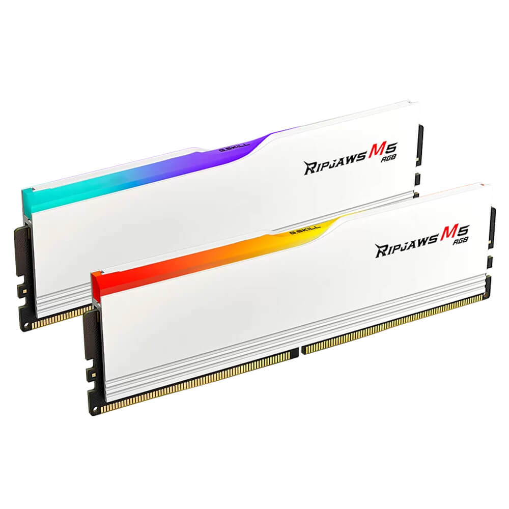 Ram G.Skill Ripjaws M5 White 32GB ( 2x16GB ) 6400MHz (F5-6400J3648F16GX2-RM5RW)